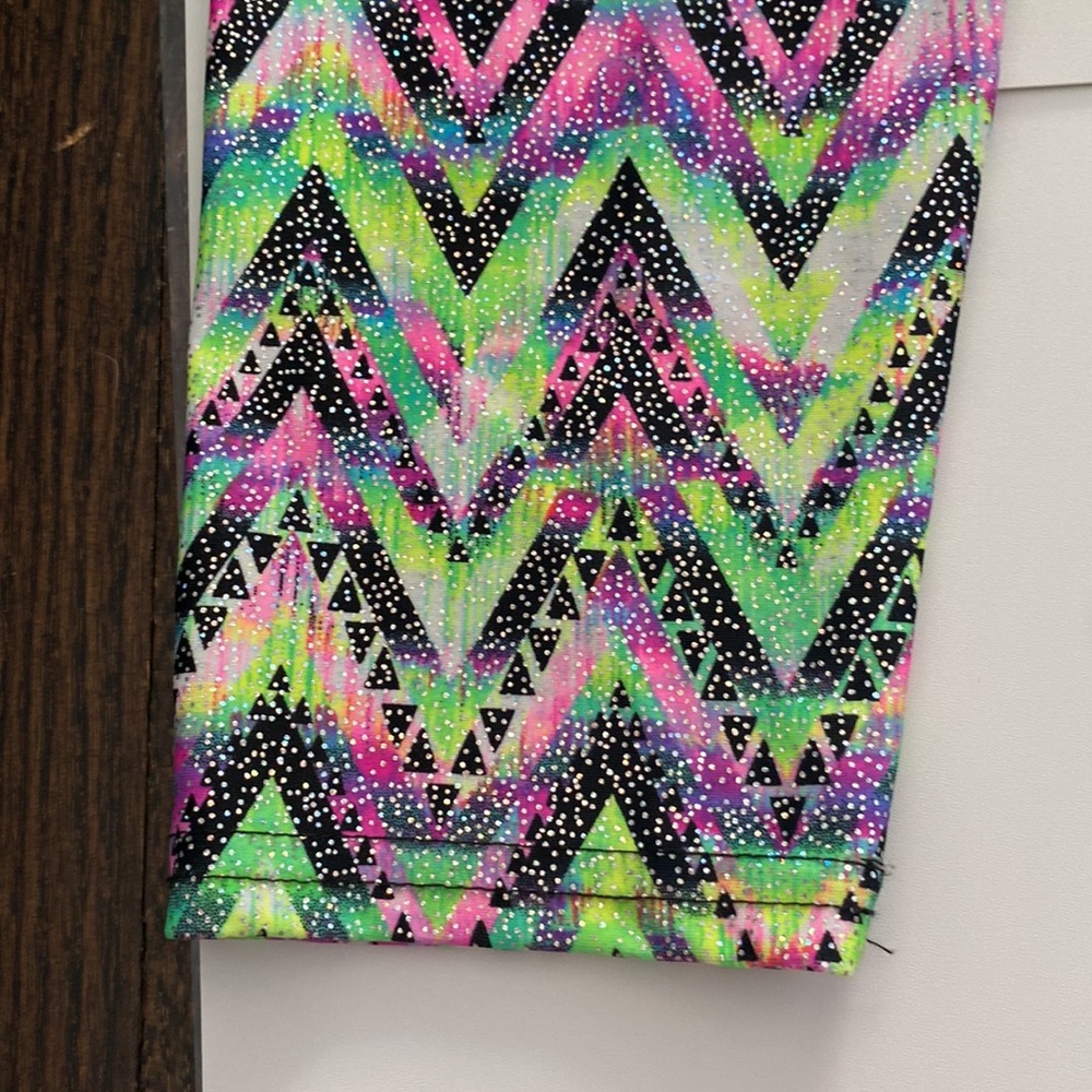 Girls Dori creations capri leggings 6x - Picture 6 of 8